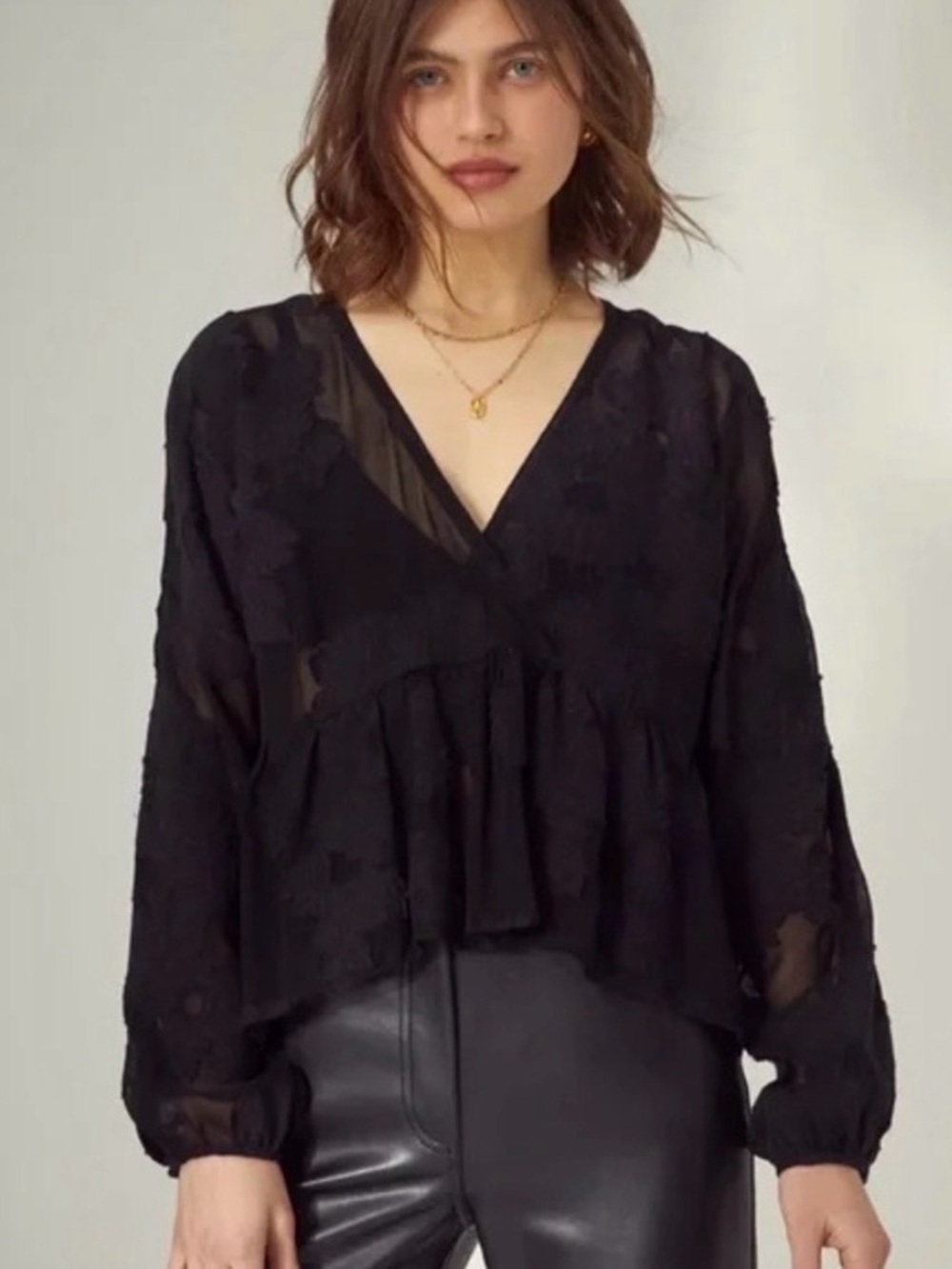 Wilfred M Peplum Blouse